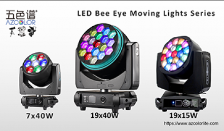 1940 bee eye led moving lights